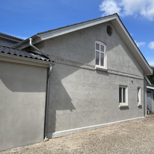 Facade sandblæsning i Aabenraa