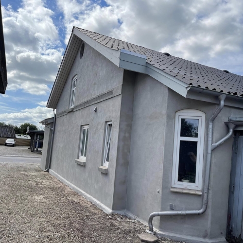 Facade sandblæsning i Sønderborg