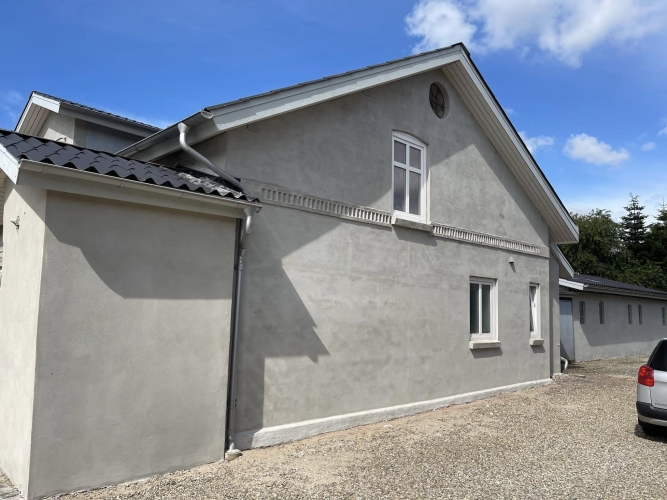 Facade sandblæsning i Aabenraa