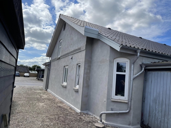 Facade sandblæsning i Sønderborg